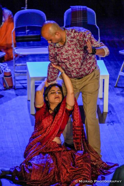 Jesmin Chowdhury and Al-Khurshid Himu play central roles (Photo: Murad Chowdhury) 